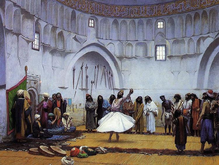 Jean-Leon Gerome Whirling Dervishes